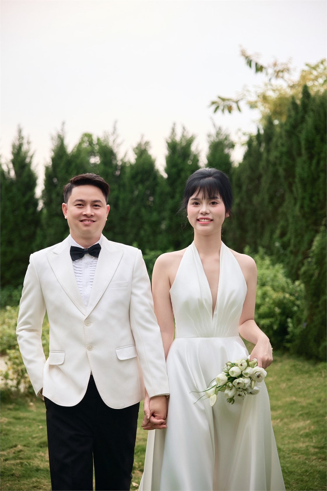 Nụ cười chờ ngày vui của Minh Tuyển và Hồng Nhung